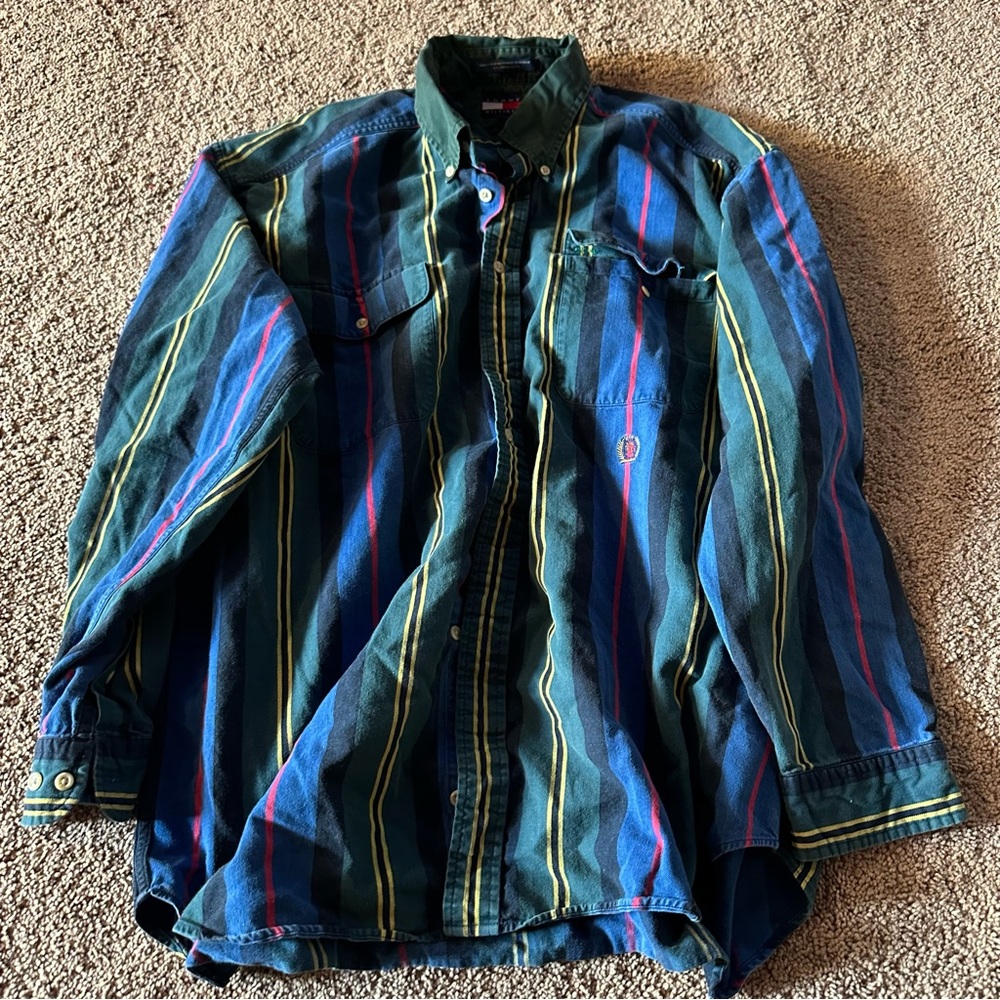 VTG | TOMMY HILFIGER BUTTON UP
